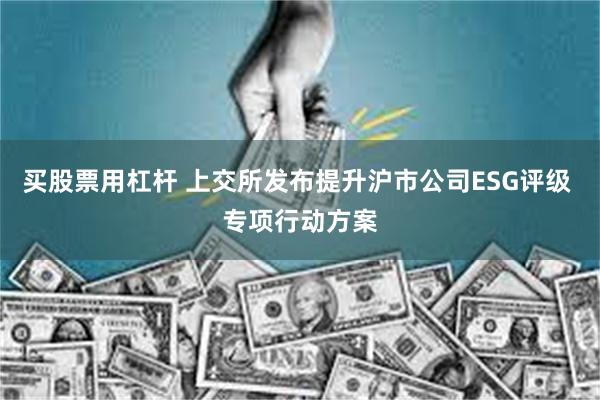 买股票用杠杆 上交所发布提升沪市公司ESG评级 专项行动方案
